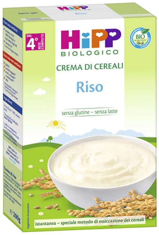 HIPP BIO CREMA CEREALI RISO 200 G