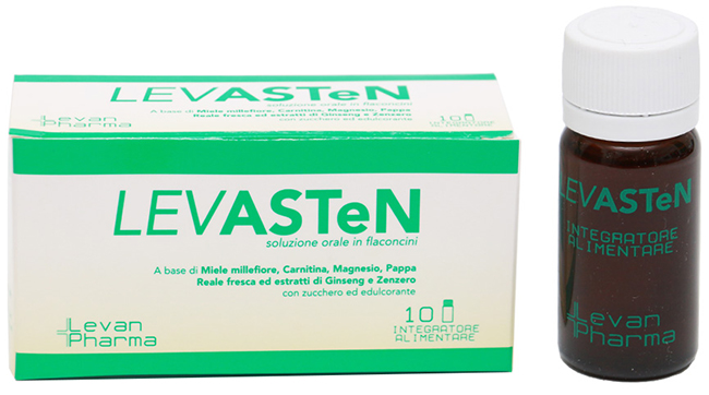 LEVASTEN 10 FLACONCINI DA 10 ML