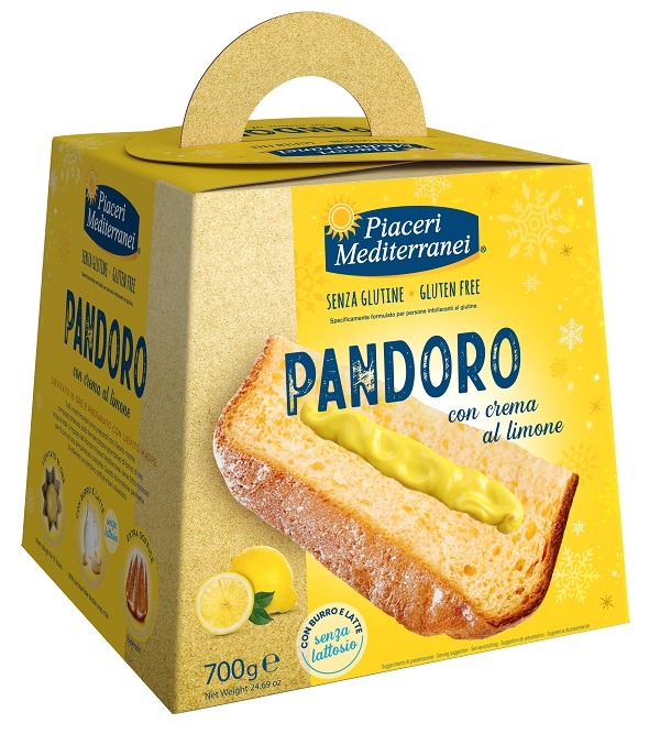 PIACERI MEDITERRANEI PANDORO CREMA AL LIMONE 700 G