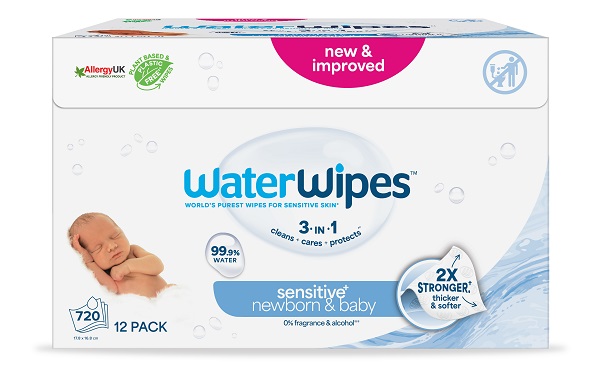 WATERWIPES BABY SALV 12PACK