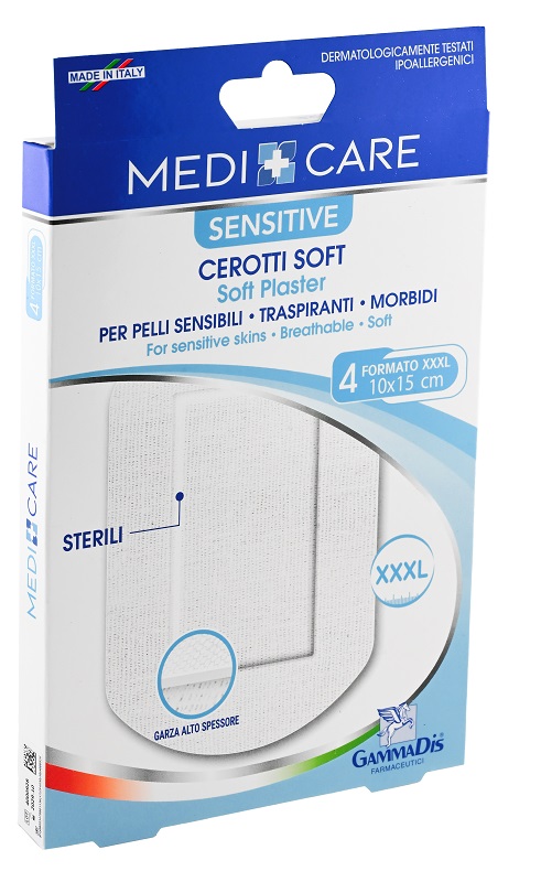 CEROTTI STERILI TNT 10X15 4PZ