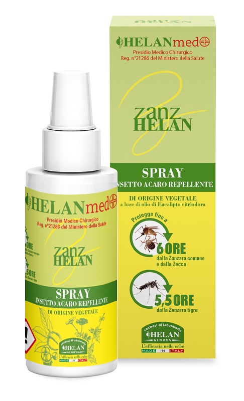 ZANHELAN INSETTOREPELLENTE VEGETALE SPRAY ECOLOGICO 100 ML