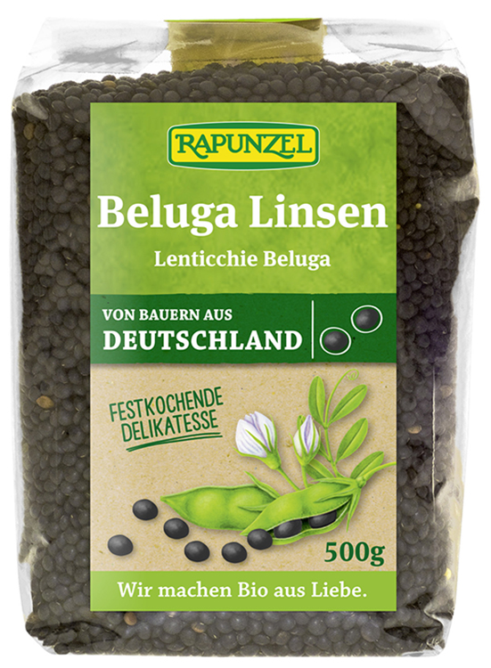 RAPUNZEL LENTICCHIE BELUGA 500 G